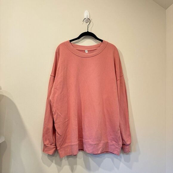 Lululemon Perfectly Oversized Crewneck in Brier Rose Size 10 - Picture 4 of 7